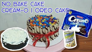 NO BAKE CAKE | CREAM-O / OREO CAKE | 2 INGREDIENTS ONLY | EP. 8