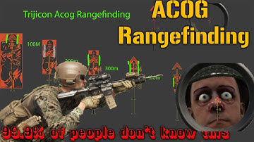 ACOG Rangefinding Guide