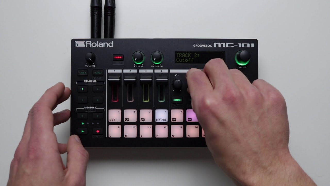 Roland MC-101 | Techno/House (No Talking) - YouTube