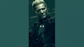 Albert wesker vs Excalibur umbra | #residentevil #warframe #shorts