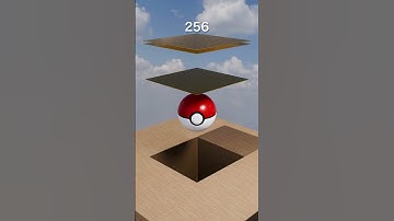 ⚡ Cloth Simulation on Poké Ball 🔴⚪ | Oddly Satisfying 3D Animation 🎥