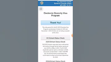 How To Check Dv Lottery 2025 | EDV Result Check - How To Check For dv lottery 2025 Results