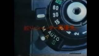 Minolta XD TV ad Japanese late 1970s