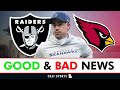 Klint Kubiak News Is GOOD &amp; BAD For The Raiders &amp; Cardinals