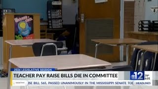 Mississippi teacher pay raise bills fail in committees