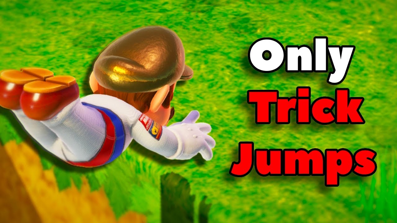 Я прошёл Mario Odyssey, используя ТОЛЬКО трюковые прыжки