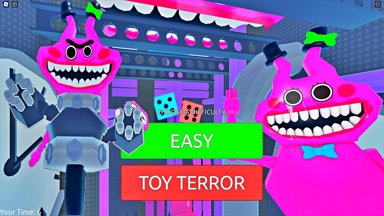 MISS HAPPI'S TOYSHOP (OBBY) All Jumpscares TOY TERROR MODE Full Gameplay  | Roblox