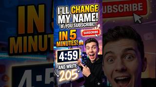 I'll Change My Channel Name if You Subscribe in 5 Minutes! 😱