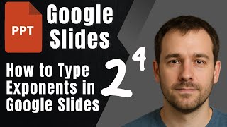 How to Type Exponents in Google Slides – Easy Superscript Tutorial