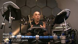 Simmons SD2000 - Snare Rim Split Detune Demo