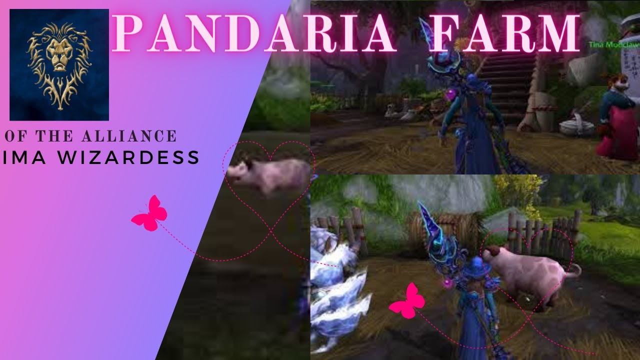 World Of Warcraft GET YOUR FARM IN PANDARIA! farm pandaria YouTube