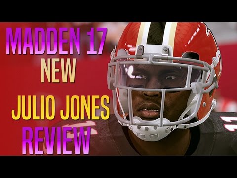 Madden 17 Player Reviews - New Playmaker Julio Jones WR!