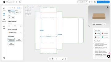 How to customize a FEFCO 0421 box on Pacdora?