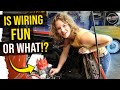 Wiring Holley Sniper EFI continued! In the shop with Emily EP 79