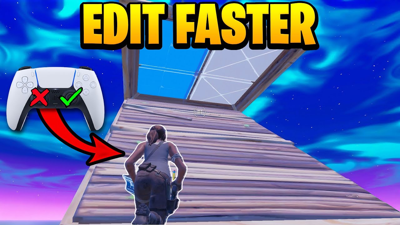 How to EDIT FASTER on Controller & REMOVE Input Delay in Fortnite! (Fortnite Tutorial)