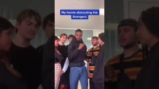 When You Sneak Into The Avengers Headquarters