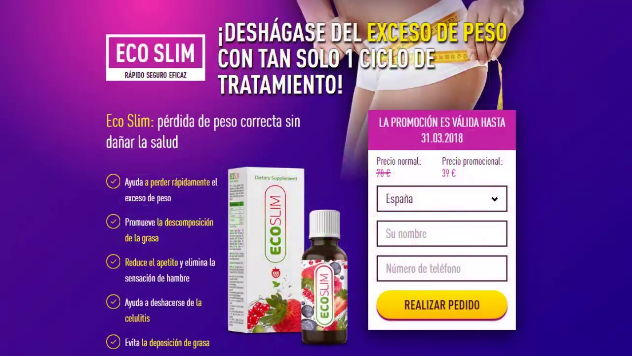 Eco Slim Spania Preț, opinii, lucrări, mercadona, de unde să cumpere în farmacii, preț, forum