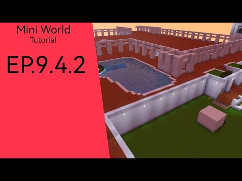 สร้างโครงชั้นสอง(Mini World Tutorial EP.9.4.2) - YouTube
