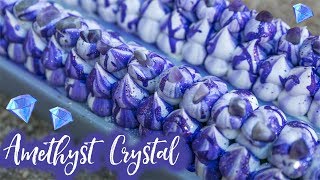 Amethyst Crystal Soap With Real Crystals