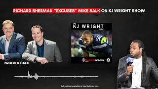 Former Seahawks DB Richard Sherman clashes with Mike Salk