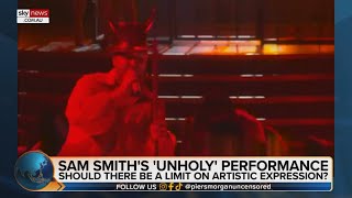 Sam Smith's 'Unholy' performance 'not at all controversial within Hollywood'