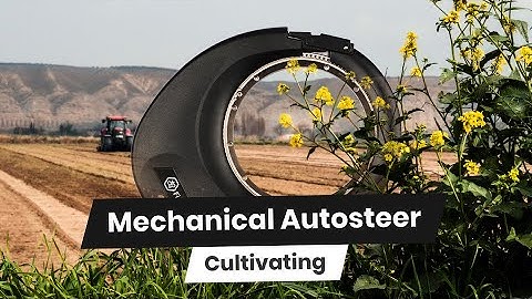 Mechanical Autosteer in action // Centimeter accuracy without hands