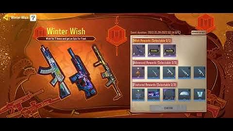New 2022 Winter Wish Event FREE Rewards. Season 1 Heist Call of Duty CoD Mobile.