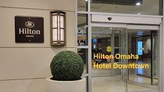 Hilton Omaha Hotel Downtown Room Tour and Review