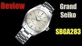 Why the Champagne dial on the Grand Seiko SBGA437 is special and hands on  review! - YouTube