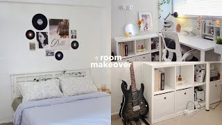Room Makeover 💌 | minimalistic, pinterest inspired, cozy room decor, organise w/ me