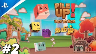🔴 Pile UP Box by Box Co-oP story Mode gameplay (60FPS) gameplay Walkthorugh Full Game part 2 (Tamil
