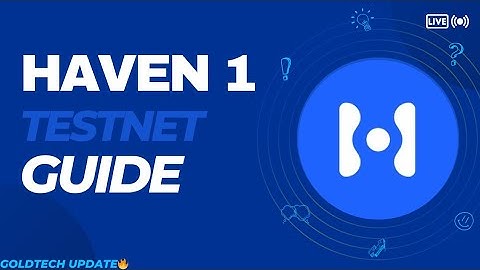 HAVEN 1 TESTNET GUIDE||STEP BY STEP TUTORIAL TO PERFORM HAVEN 1 TESTNET||MANDATORY TO CLAIM H1 TOKEN