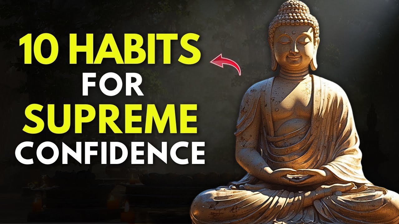 10 POWERFUL HABITS to Build Self-Confidence | Buddhism