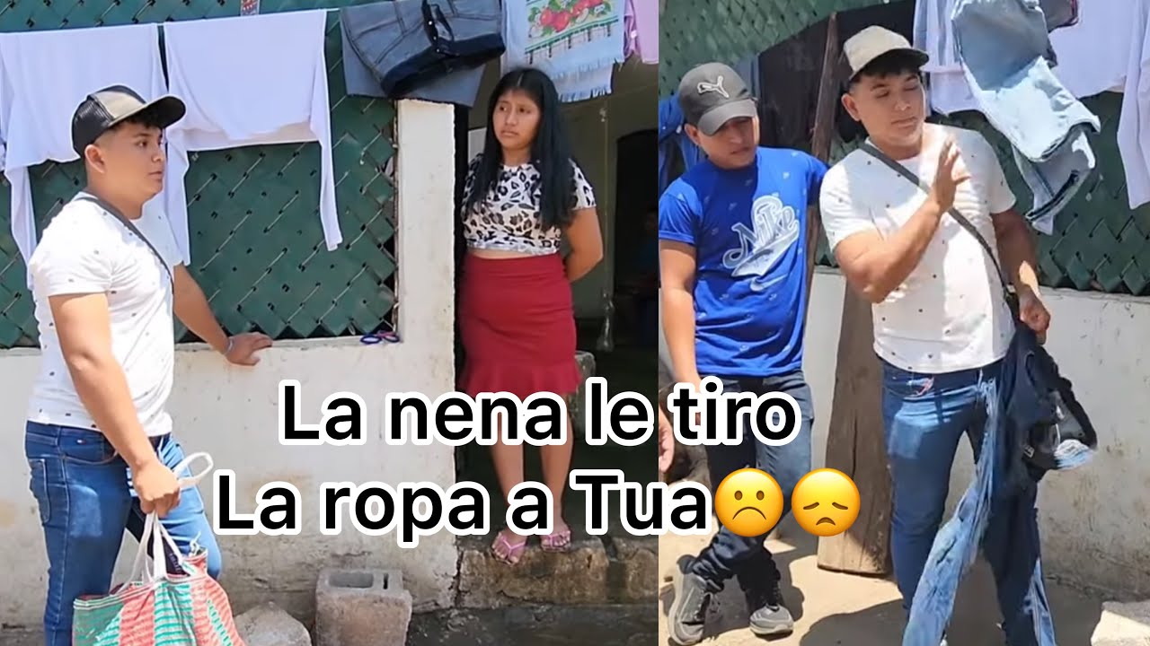 La nena le tiro la ropa en la cara a Tua ¡Ya no te quiero ver más aquí en la casa no entendes!😔😡