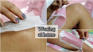 How to use Veet Wax Strips _ Waxing at Home Step by Step screenshot 3
