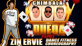 RUEDA by Chimbala I Zin ERVIE Dance Fitness Choreography