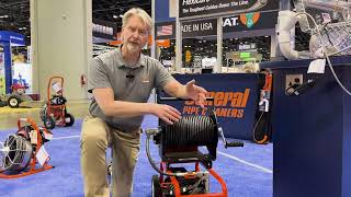 General's JM1450 electric water jetter quickly clears grease, sand and ice.