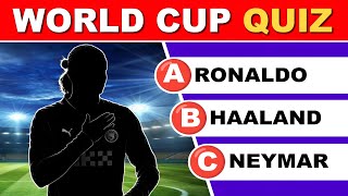 Can You Pass This Football Test ⚽ | FIFA World Cup Quiz 2026 | Easy to Impossible