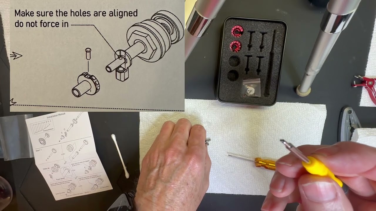 Installing Bao La Fantasy shock dampeners