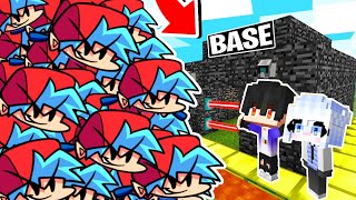 RETO DE LA BASE VS 1000000 Friday Night Funkin 😰😱 SrtaCatana VS BOYFRIEND | MINECRAFT ROLEPLAY