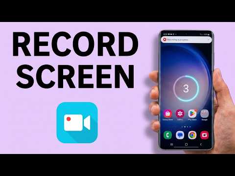 How To Record Screen On Android (Free) 2026