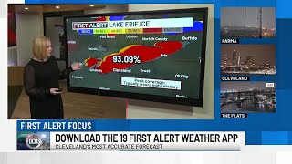 First Alert Focus: Lake Erie ice coverage