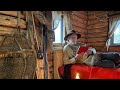 Building an oldstyle algonquin toboggan using traditional tools  pioneer life circa 1700s
