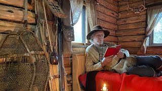 Building an Old-Style Algonquin Toboggan using Traditional Tools | PIONEER LIFE CIRCA 1700'S