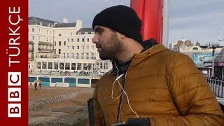 Görme engelli Yunus Tarık'ın Brighton'a tek başına yolculuğu - Erişilebilir Versiyon