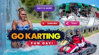 GO KARTING, BANANA RIDE  AND SWIMMING AT WHISTLING MORAN AND GALAXY RESORT