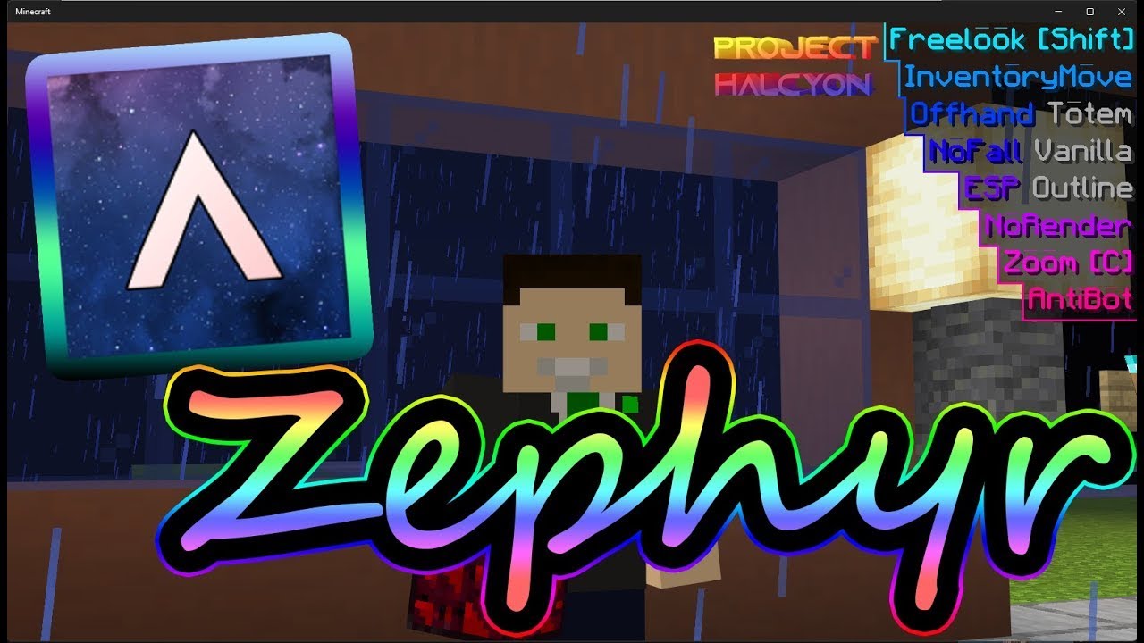 Zephyr Client Showcase | Download Link | Minecraft Bedrock Client