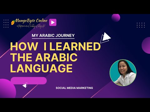 My Arabic Journey -How I Learned The Arabic Language