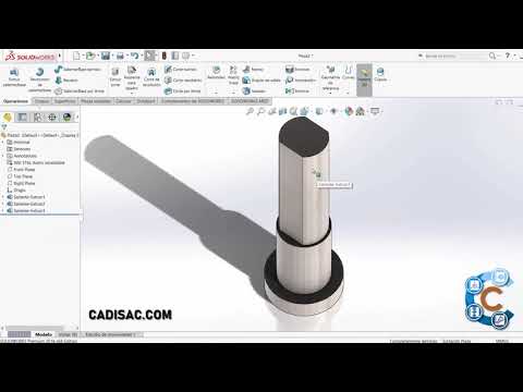 Curso SolidWorks Piezas y Ensamblaje  Lección 10  Vástago