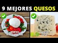 Los 9 Mejores QUESOS del Planeta ( Avalado por la CIENCIA ) 🧀